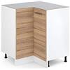 Vicco Mobile ad angolo cucina R-Line, Sonoma, 75.6 cm