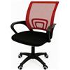 MAKA change your life quality MAKA Sedia Scrivania Ergonomica Salvaspazio con Supporto Lombare Sedile Imbottitura Traspirante Meccanica Sali Scendi Rotelle e Giro su Stessa 360° Ufficio Supporto 150 kg Schienale Sotto Spalla