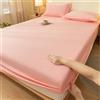 HLTQL Lenzuolo con Angoli Matrimoniale Cotone Percalle 180x200 Elastico su Tutto Il Perimetro Soft Brushed Microfiber Fitted Sheets(#15,200x220cm)
