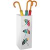 Generic Portaombrelli in metallo, autoportante, decorativo, multiuso, per corridoio, ingresso, casa, hotel, ufficio (bianco)
