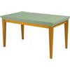 SalGiu Copritavolo Mollettone x6 x12 Posti Rettangolare (Verde Salvia, 6 Posti)
