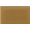 DecoNest Testiera Cuscino da parete decorazione da parete pannello acustico pannello da parete 3d lusso moderno imbottito 50 x 40 cm Giallo