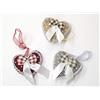 OISE ART STORE Trade Shop - Calamite Calamita 2 Pz. in Tessuto Cuore Fermatenda Design Tende Ornamento Tenda