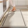 Hixingo Tappeto Cucina in Diatomite, Passatoia Cucina Antiscivolo Lavabile Tappeti da Cucina Tappeto da Cucina Lavabile Tappeto da Bagno Tappetino per Doccia (50x120cm,Stile Moderno A)