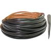 Feyart 29,9 m 8,5 mm in rattan per tutte le condizioni atmosferiche + strumento di tessitura, kit di riparazione per mobili da giardino in rattan, tavolo e sedie, divano, marrone marrone chiaro