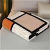 DOTBUY-SHOP Coperta Pile, Flanella Singolo/Matrimoniale Coperta, Plaid Multicolore Fluffy Morbida e Calda Coperta Matrimoniale, Lavabile Durevole Coperta Pile (150x200cm,Arancione)