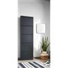 Bissolo Casa Scarpiera Salvaspazio a 5 Ante Ribaltabili - Mobile Portascarpe in Metallo Nero, Design Moderno e Compatto (CM 50X15 h172)