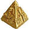 SUPVOX Piramide Egizia in Resina Decorativa 3D Architettonica Antica per Arredamento Casa e Ufficio, Ornamento da Tavolo Dettagli Realistici e Uso Didattico