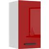 B BELINI GROUP Belini pensile cucina SG 30 cm, con 1 anta, rosso lucido