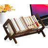Generic Torre per scaffali girevole - Libreria girevole, organizer rotondo verticale con ripiani a, espositore per libri ad angolo per la camera da 'home office | Scaf