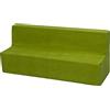 Velinda Divano divanetto, divanoletto,Sofa,mobili,cameretta Giochi (Colore: Verde)