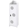 Willonin Armadio Salvaspazio, Mobile da Bagno per Riordinare, Mobili da Bagno Verticali Alti e Stretti - 24 * 20 * 75 cm