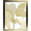 Homedecoration Home Decoration Misano - Cornice Quadrata in MDF, 44 x 56 cm, MDF, Oro Antico, Verglasung: Acrylglas Antireflex 1 mm