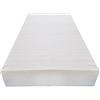 Dinaflex MATERASSO SOTTOCOSTO; 9 ZONE , 140X190 COMPLETAMENTE SFODERABILE SU TUTTI I 4 I LATI, ALTO 23 CM IN POLIURETANO ESPANSO WATERFOAM, ORTOPEDICO ANALLERGICO E ANTIACARO, FODERA 3D AIR FRESH SUPERTRASPIRANTE