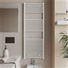OGOMONDO Termoarredo Bianco Bagno Acciaio Calorifero Termosifone (1, H1500xL500xI450 30 Tubi)