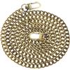 IDEANATEGRATE Catena di Metallo per Borsa a Tracolla 120 Cm Fibbie in Ottone Antico Tracolla Decorativa e Prolunga per Borse a Mano Accessorio Moda Resistente e Facile da Installare