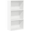 vidaXL Libreria Bianca 60x30x114 cm in Legno Multistrato