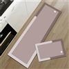 Hixingo Tappeto Cucina in Diatomite, Trifoglio Quattro Passatoia Cucina Antiscivolo Lavabile Tappeti da Cucina, Tappeto da Cucina Tappeto da Bagno Tappetino per Doccia (Rosa Chiaro,50x80cm)