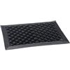 MD-Entree 5381465007 Tappetino in Gomma V di Potenza, Dimensioni 45 x 65 cm, Tessuto, Antracite, 68 x 38 x 38 cm