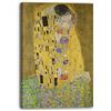 Printed Paintings Stampa su Tela Gustav Klimt - Il Bacio (1907-1908)