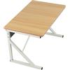 HUOLE Estensibile per Forno a Microonde, Vernice in Ferro Inossidabile + Truciolato Ecologico, Tostapane Scaffale Forniture da Cucina della Griglia del Forno Salvaspazio, 54*35*34,5 cm-giallo noce