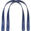 ZacLAy 2 Manici Per Borsa In Pelle Da 45Cm, Tracolla, Accessori Per Borsa Di Ricambio, Blu, Taglia Unica