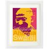 1art1 Mahatma Gandhi Poster Satyagraha, Insistenza sulla verità Quadro in Cornice con Pregiato Passepartout | Immagini A Parete | in Una Cornice 40x30 cm