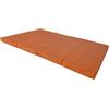 Natalia Spzoo Materasso pieghevole 180 x 120 x 8 cm (Arancione 1333)