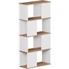 Vicco Divisorio per ambienti Eneos, Rovere bianco/dorato, 60 x 124.5 cm