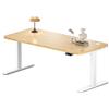 MAIDeSITe Scrivania Regolabile in Altezza Elettrica da 72 a 120 cm con Piano del Tavolo 160 x 80 x 2,5cm e 4 Impostazioni di Altezza a Memoria, Progettata per la Casa e l'ufficio(S2 Pro)