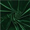 Russo Tessuti Tessuto Abbigliamento Accessori Moda Velluto Velvet Spandex Elasticizzato 100x150 cm-Verde Bottiglia
