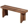 Generic Panca In Legno Per Piede Letto Panchina Ingresso Panca Da Salotto Per 2-4 Persone, Sala Da Pranzo Design Scandinavo Compatto Soluzioni Di Seduta Pratiche E Di Stile(150 * 20 * 35cm)