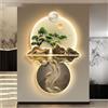 Vnook Arte murale 3D, sculture da Parete, Arte sospesa con Luce a LED, Decorazione con sculture 3D, Dipinti Cinesi da Appendere alla Parete