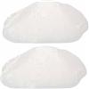 Cereria Del Rosso -Cera di paraffina per Candele- Premium 2 kg, Kit -stoppino in Puro Cotone- e grappette Materiali di qualità Made in Italy