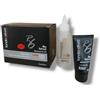 Fondonatura Men Refresh R4 CASTANO colorazione temporanea per capelli grigi, bianchi o brizzolati, 6 pz da 30 grammi, senza ammoniaca, p-Phenylendiamine e resorcina, copertura in 5 minuti