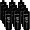 PROFESIA 12xAttivatore Capelli Ossigeno 20 Volumi per Crema Colorante Keratin & Argan ed Ekstra, Emulsione Ossidante Professionale per Decolorazione, Tinta e Colorazione Capelli, 1000 ml