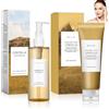 PCCMOT COS 2PCS Centella Cleansing Oil + Centella Detergente Viso, Olio Detergente Viso, Madagascar Centella Poremizing Deep Cleansing Foam, Delicata e Leggera, Pulizia Profonda, per Pelli Sensibili