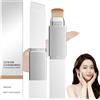 Sgjwyc Bastone bianco coreano per fondotinta Coreano che cambia colore bianco, correttore di fondazione coreano a lunga durata, idratante e leggero (colore naturale)