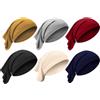 KAISELINNA 6 pezzi accessori per capelli sportivi unisex spandex dreadlocks fasce elastiche per capelli lunghi dreads testa avvolge trecce cofano colori solidi fascia morbida per uomini e donne