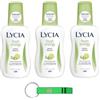 Beni Culinari Lycia - 3 deodorante Vapo Fresh Energy, senza deodorante a gas, 0% alcool, deodorante aloe e bergamotto, 75 ml + portachiavi Beni Culinari