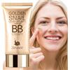 Mimoqk BB Cream, Full Coverage Liquid Makeup, 50 ml Moisturizing Concealer Primer, SPF Sunscreen Protection, Hydrating Nourishing Formula, Lightweight Blend, for Face, Neck, Arms, Legs, Body