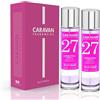 CARAVAN FRAGANCIAS - Scatola regalo con 2 profumi: Nº27 da 150 ml, per donna