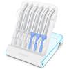 Oralphi Punte di ricambio per idropulsore Waterpik (6 punte tascabili Pik + custodia combinata)