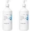 Simply zen normalizing shampoo DUO PACK 2 x 1000 ml shampoo normalizzante per cute e capelli grassi 2000ml PROMOZIONE SPEDIZIONE GRATUITA