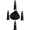 L'Oréal Professionnel INOA 2, Colore Permanente Marrone Scuro, Senza Ammoniaca, Delicato, ODS², 4 x 60 ml