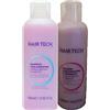 Hair Tech Shampoo con Cheratina per Capelli Secchi 1000ml + Balsamo con Cheratina e Vitamina E 1000ml - Hair Tech