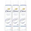 Dove Classic Fresh Deodorante Spray Anti-Traspirante 48H, Senza Alcool, Con Crema Idratante, Pelle Sensibile, 150 ml (3 Pezzi)