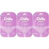 Generico 3X Confezioni per Chilly Maschera Intima, Maschera Intima Lenitiva, Formula in Hydrogel, Con Vitamina B5 e Bisabololo, Post Depilazione e per Piccoli Fastidi Intimi, Formula a pH5.5, SET DA 3 MASCHERE
