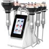 Elitzia 6 in 1 Body Sculpting Cavitazione 80 K Macchina per bruciare i grassi Macchina per cavitazione Vacuum RF EMS Skin Tightening RF Ridurre le Rughe Radiofrequenza Ultrasuoni Saloni Spa Uso