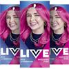LIVE Schwarzkopf LIVE - Tinta semi-permanente per capelli ultra brillanti, colore 093 rosa shocking (3 x 80 ml), per risultati di colore intensi o pastello, dura 12-15 lavaggi, con balsamo per la cura